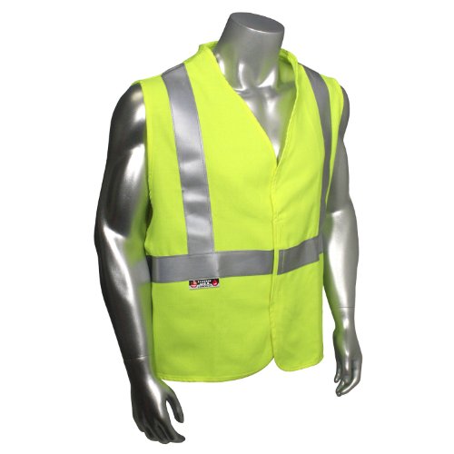 Flash Deals - 80% OFF Radians SV92-2VGSFR-2X Radwear Basic Modacrylic FR Class 2 Solid Vest with Hook and Loop Closure