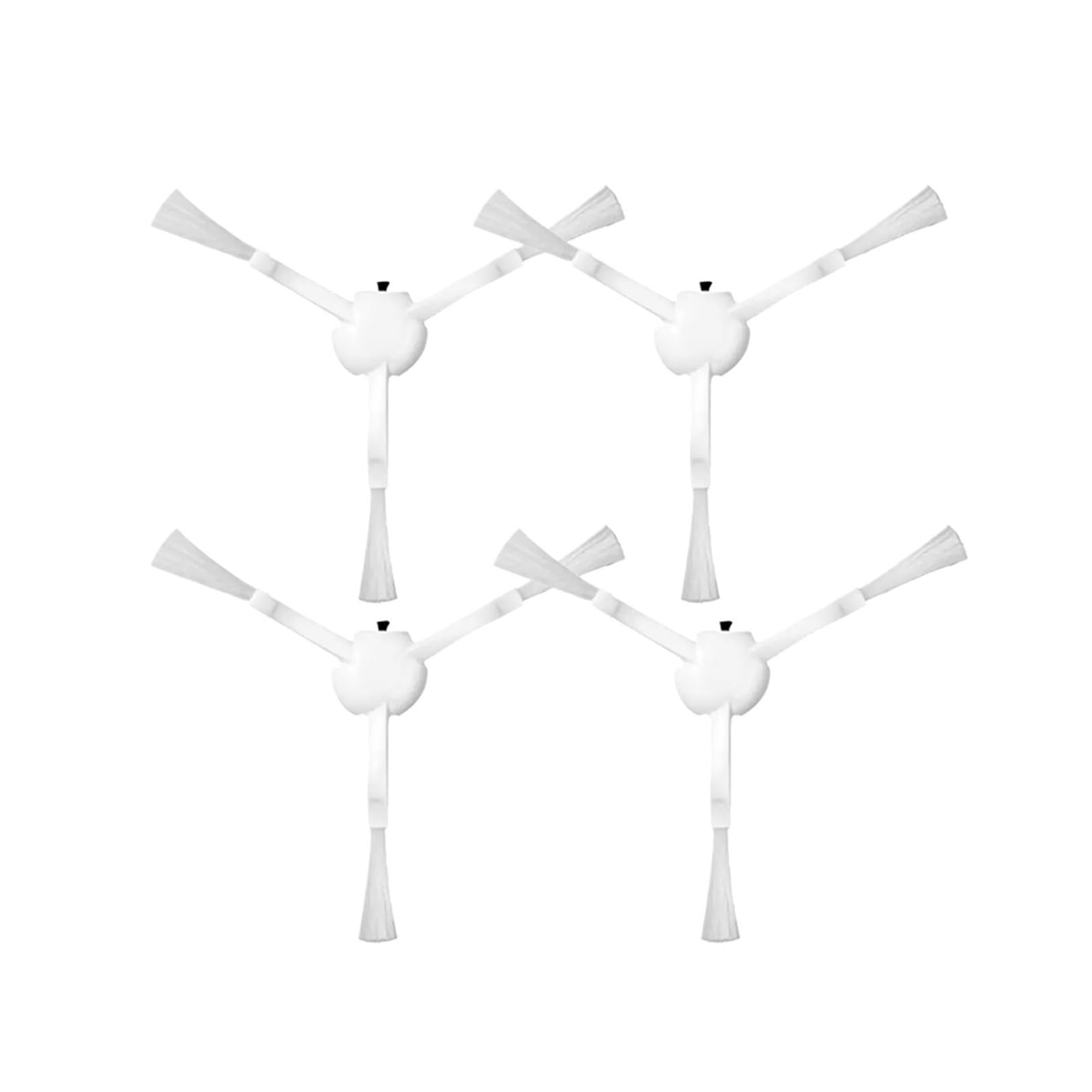 GENTERUN Side Brush Replacement,Compatible For Xiaomi,1C STYTJ01ZHM,Compatible For Dreame,F9 D9 L10 Pro Sweeping Mopping Robot Vacuum Cleaner Parts(4pcs)