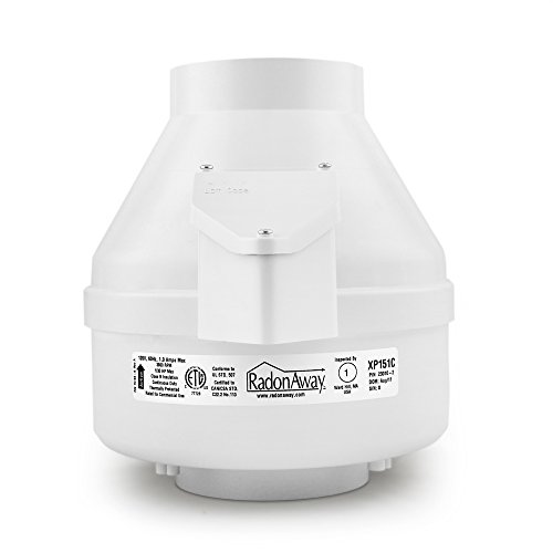 Image of RadonAway 23010-1 XP151 Radon Mitigation Fan, 4 inch