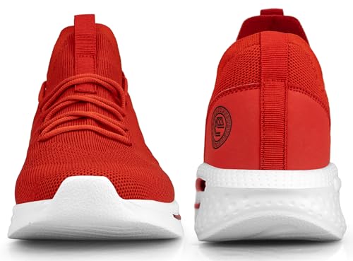 Image of Pujcs Mens Tennis Shoes Slip on Sneakers Ligthtweight Wlking Running Shoes for Work Gym Workout Sports Atheletic