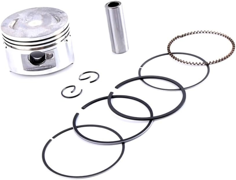 Motorcycle GY6 60 Engine Parts Piston Ring Kit Diameter 44mm 13mm Pin Ring Set Fit For 4 Stroke 50cc Scooter ATV