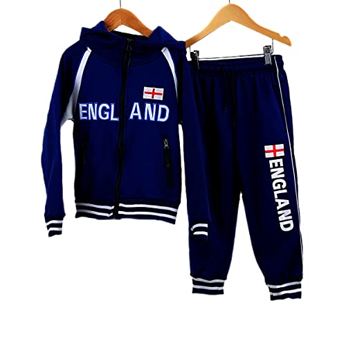 Survêtement de football Angleterre pour enfant en polaire Gum & Berries 4-12 ans