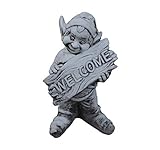 Größe: 48 cm, Stellfläche: 30 x 24 cm, Farbe: Grau, Gewicht: 19 kg, Werkstoff: Weißbeton / Steinguss.