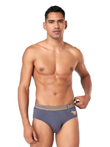 Image of Macroman M-Series MW Signature Collection By Rohit Bal Premium Supima, Modal, Spandex Mens Briefs