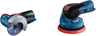 GWS12V-30N 12V Max Brushless 3 in. Angle Grinder (Bare Tool) + GEX12V-5N 12V Max Brushless 5 in. Random Orbit Sander (Bare Tool)