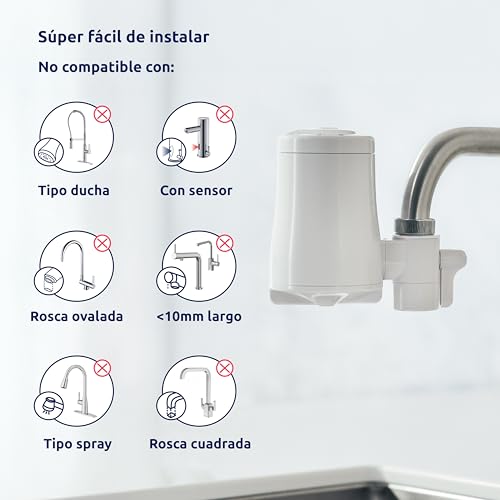 Sistema de filtración de agua en 5 etapas Tappwater EcoPro contra el mal sabor 6
