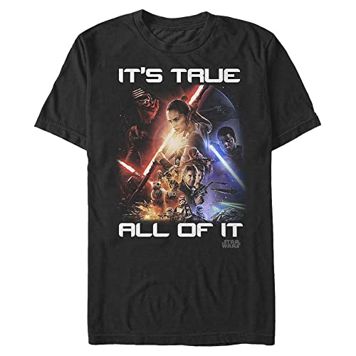 T-shirt Star Wars homme La Vérité Honnête anti-déformation en coton respirant