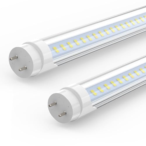 JESLED 4FT LED T8 Type A+B Tube Lights 28W(80W Equivalent) 4060LM 6500K