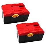 QCZRED 2 Pack 4.0Ah CTB4187 Li-ion Battery Compatible with Snap CTB4185 CTB6187 CTB6185 Battery; for Snap On CT6850 CT6855 CDR6850 CDR6855 CT4850HO CTC620 (18V 4000mAh 72Wh)