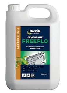 Bostik Cementone Freeflo Retarder Orange - 5L - Waterpoofer and Plasticiser for Mortar