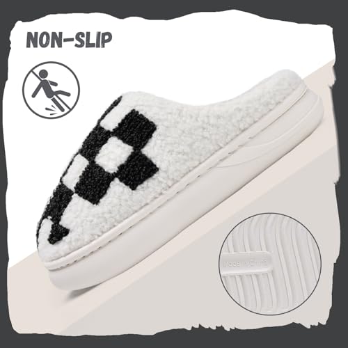 Image of IceUnicorn Kids Slippers Boys Girls Warm Winter House Slippers Big Little Kids Non-Slip Soft Plush Memory Foam Home Shoes for Indoor Outdoor