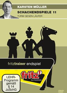 Preisvergleich Produktbild Karsten Müller: Schachendspiele 11 - Turm gegen Läufer