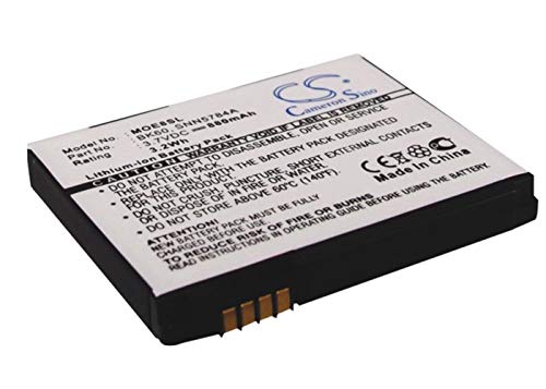VINTRONS Replacement Battery for Motorola SLVR L7c, SLVR L7e, SLVR L7i, SLVR L9 (880mAh),