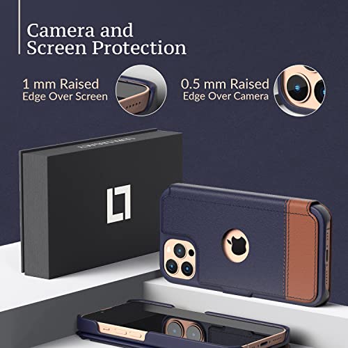 LUPA-Legacy-iPhone-12-Wallet-case-for-Women-Men-12-Pro-case-with-Card-Holder-Slim-and-Durable-Faux-Leather-Flip-Cell-Phone-case-Folio-Credit-Cover-Desert-Sky