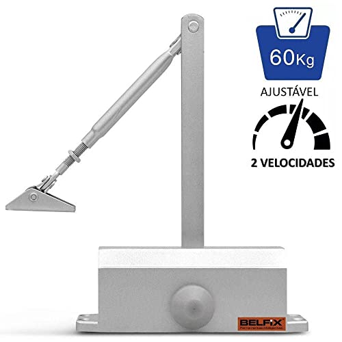 MOLA AÉREA PARA PORTAS 60 KG COM AJUSTE DE DUAS VELOCIDADES BELFIX
