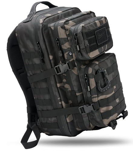 Brandit US Cooper Rucksack Basic Large black camo Brandit US Cooper Rucksack Basic Large black camo