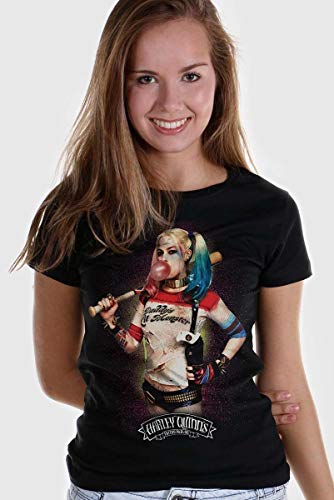 Camiseta Harley Quinn Bubble Gum Esquadrão Suicida