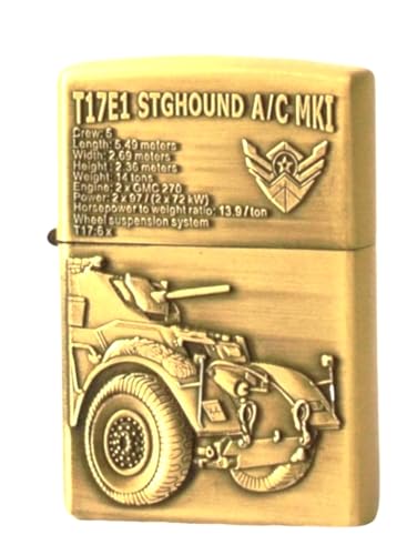 Accendino a benzina antivento KANTAI veicolo blindato T17E1