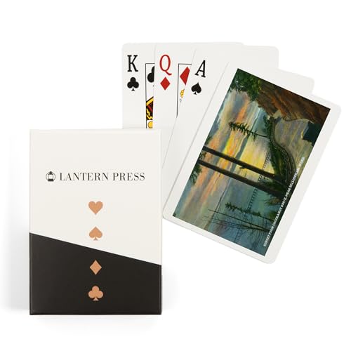 Lantern Press Baraja de 52 Cartas Poker