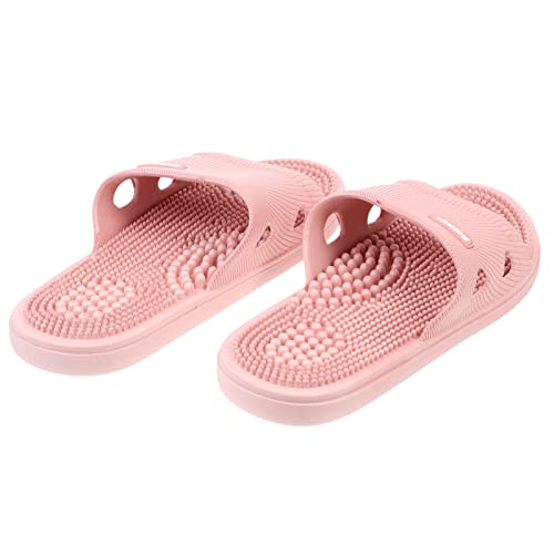 House Slippers Foot Massage Slippers Summer Home Non- Elastic Unisex Sandals for Shower Indoor (36-37) Women House2