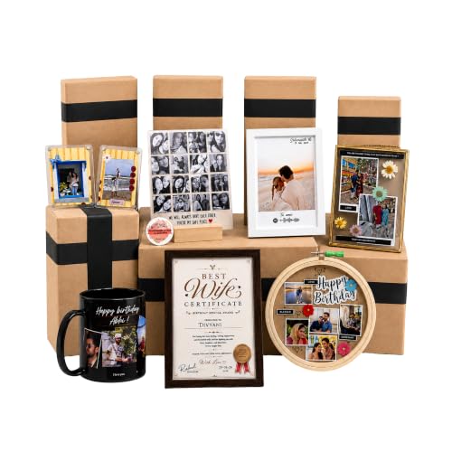 Image of HBH 7 Gifts for 7 Days Birthday Countdown Hamper for Wife