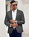 COOFANDY Men's Blazer Jacket Fashion Modern Western Sport Coat Big and Tall Dress Suit Coat