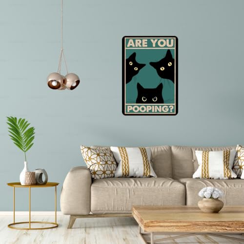 Image of Zesta Bathroom Decor Items Washroom Decor Tin Sign | Aesthetic Posters Wall Poster for Bedroom | Magnetic Cafe Decoration Items / Restaurant Decorations Items | Quirky Home Decor Bar Accent (Bathroom (9))