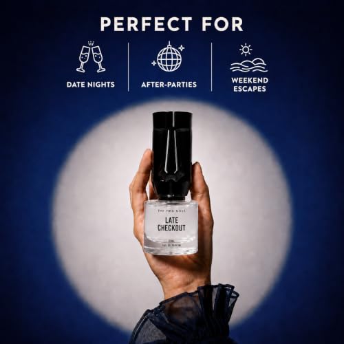 Image of Late Checkout Eau De Perfume 50ml | Long Lasting Perfume for Men | Chypre Fruity Luxury Fragrance | 20% Concentrate | Gift for Men