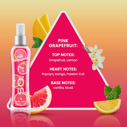 So...? 5018389012137 So…?...? Pink Grapefruit Body Mist Citrus, Fruity Body Spray thumb #1