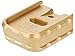 NDZ Performance Heavyweight Brass Extended Magazine Plate for Sig P320, P320X & X5 Legion - Enhanced Balance, Relaible Mag Drops & Customizable Finish - Bomb Pinup Girl 1