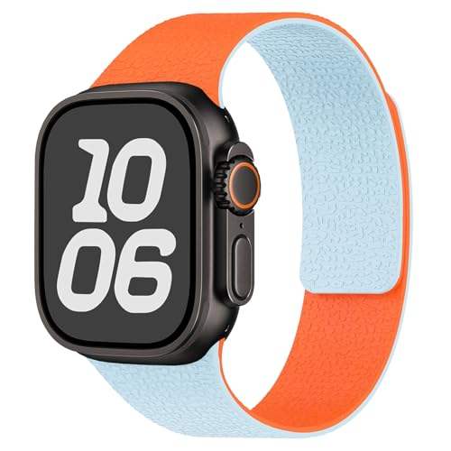 for Apple Watch �}�O�l�b�g�o���h �V���R�� �h�� 49mm/46mm/45mm/44mm/42mm/41mm/40mm/38mm �A�b�v���E�H�b�` �o���h �V���[�Y Ultra3/Ultra2/Ultra/11/10/9/8/7/6/SE3