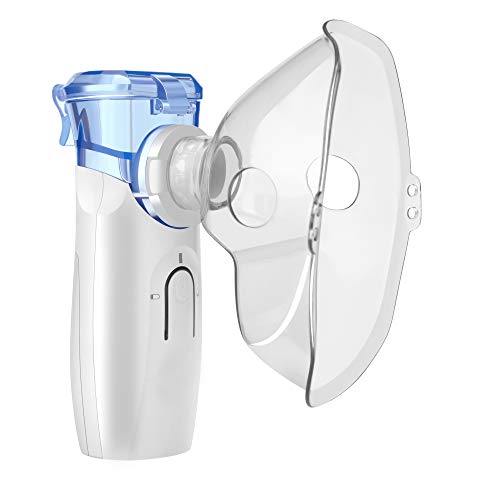 Portable Handheld Nebulizer Machine Ultrasonic Nebulizer for Kids Adults Travel, Home, Daily use