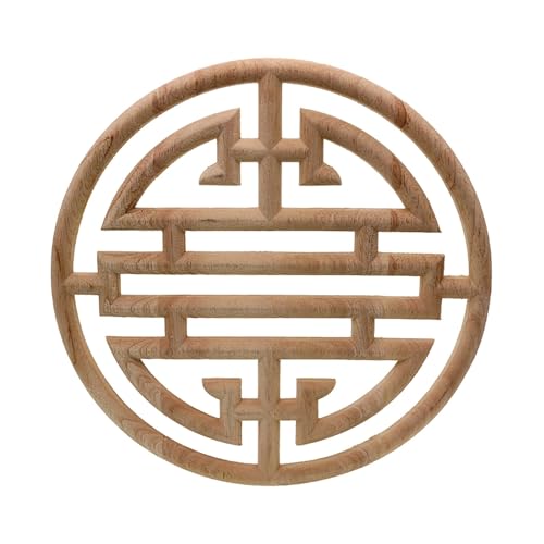 Applique d'angle sculptée en bois 15cm pour masquer les défauts et réparer un meuble