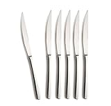 6 pieza Carne Cuchillos – Menú Cuchillo llano Cuchillo Cuchillo – Liselle