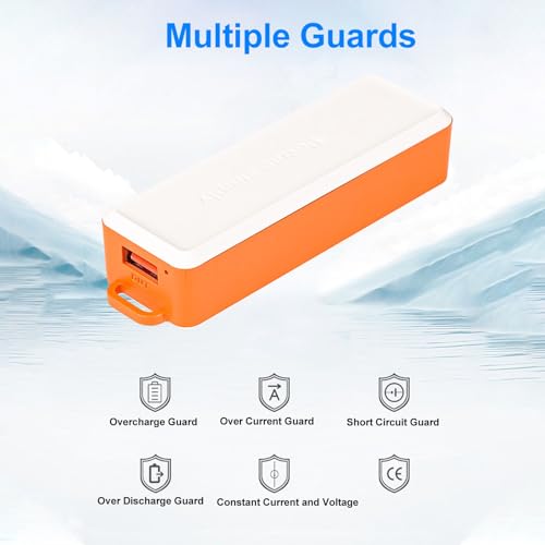 Batería UPS backup mini de 2600mAh con salida USB DC5V para routers y cámaras 6