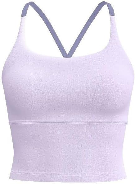 Sports Underwear Women's Fitness Running Shockproof Yoga Clothes Color Matching Integrated Beauty Vest Type Gathering