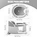 Trankerloop Baby Bath Seat for Babies 6 Months & up, Non-Slip Toddler Bath Seat for Baby & Newborn, Sit Up Bath Seat for Baby,Grey