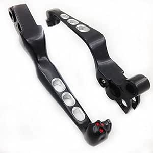 Find Chrome Clutch Brake Skull Levers For Harley Davidson FXDB Street Bob Softail In China, CN - Foto 11