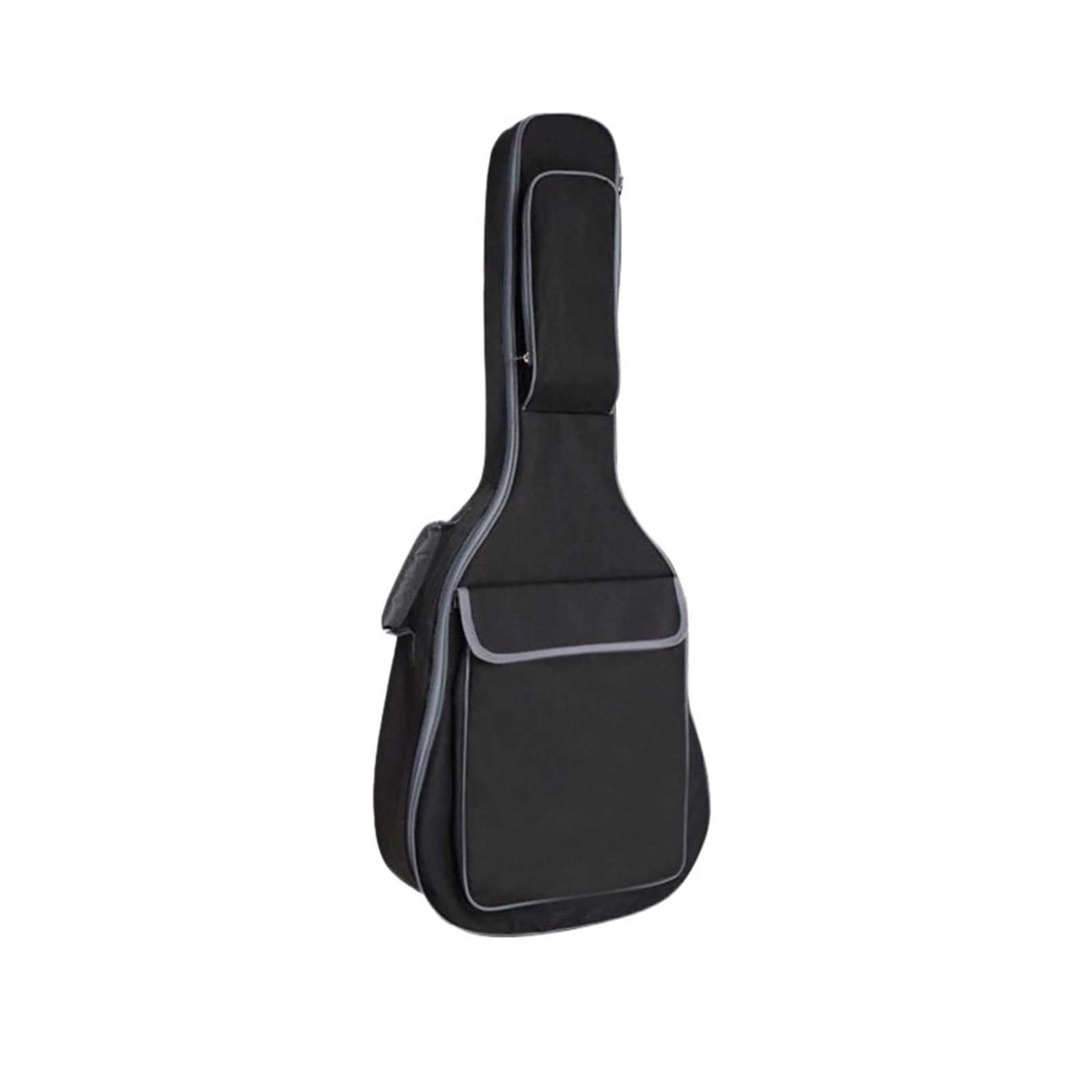 Bolsa De Guitarra Mochila Impermeable for Guitarra acústica de 36/38/39/40/41 Pulgadas, Gruesa, de algodón Oxford Acolchado de 12 mm, Color Negro(36 Inch Black)