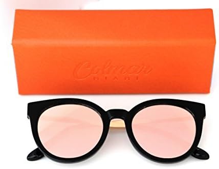 Cat Eye Women Sunglasses Plus Luxury Case and Cleaning Cloth Rose Gold