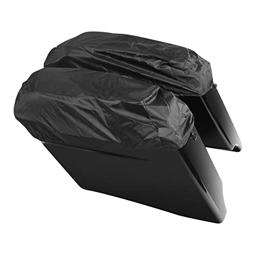 Alforjas rígidas estiradas para motocicleta, 4 pulgadas más largas que las originales, con tapas para altavoces de 6x9 pulgadas, compatibles con Harley Touring CVO, Road King, Street Glide, Road Glide, Electra Glide y Ultra Classic (2014-2023) miniatura 4