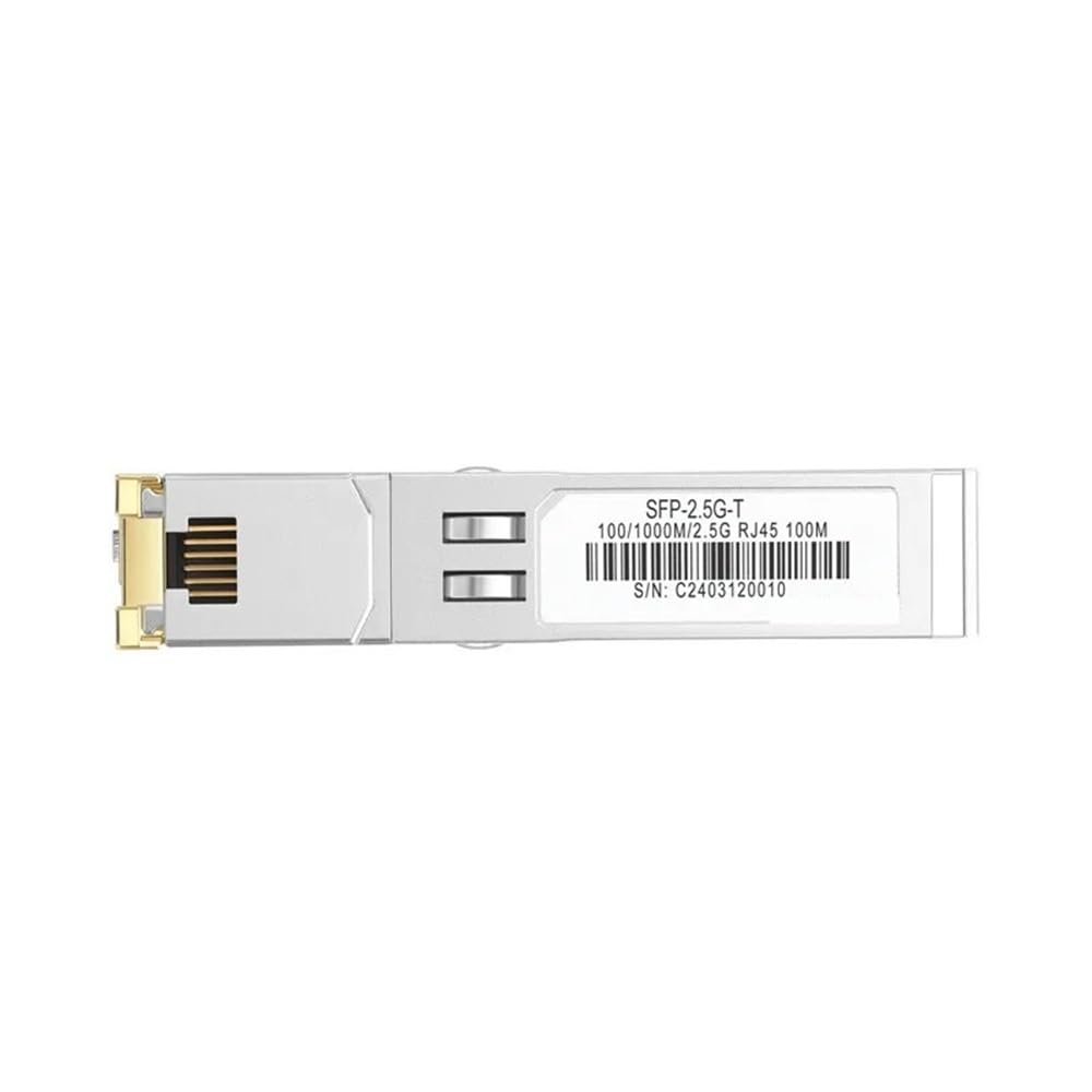 Émetteur-récepteur de fibre du port 100M module 2.5G RJ45 cuivre SFP