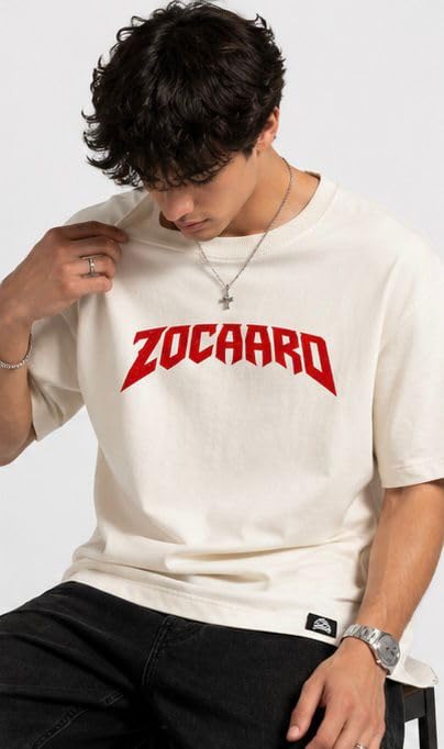 Image of Anime Printed Oversized Cotton Casual Round Neck T-Shirt for Men and Boys | Sharp, Eren yeagear & Mikasa akerman Japanese Streetwear Aesthetics