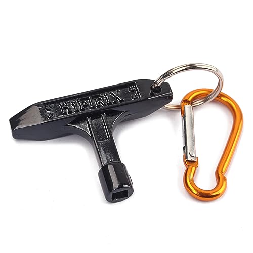 Totority Essential Jazz Drum Tuning Key Black Alloy Drum Key Tool for Fine Tuning Present