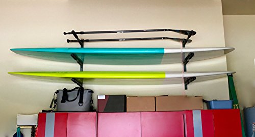 StoreYourBoard SUP Rack, 3 Paddleboard Wall Storage - Thumbnail 5