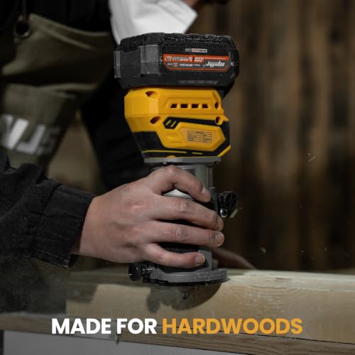 Image of Cordless Brushless Wood Router Compatible with Dewalt 20V 60V Battery
