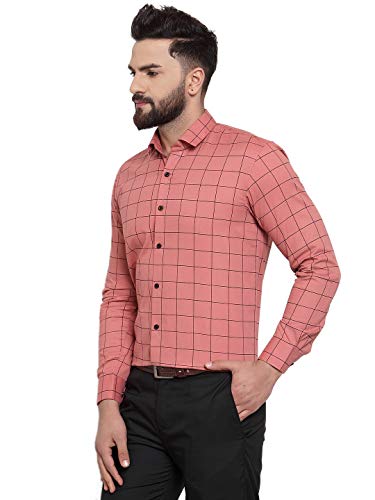 Image of JAINISH Men's Checked Formal Shirts.