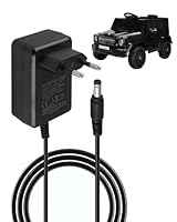 6V Ladegerät für Kinder Motorrad Elektroauto, Universelles Netzteil für Elektrische Vierrädrige Fahrzeuge SUV ATV Spielzeug, Ladegerät für Aufsitzautos mit 1,1m Kabel, 6V 800mA, 2.1mm*5.5mm Stecker