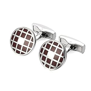 Manchetknopen, Formele Zakelijke Zwart voor Heren Luxe Kantoor Banket Bruiloft Manchet Knopen Hot Mode-sieraden: