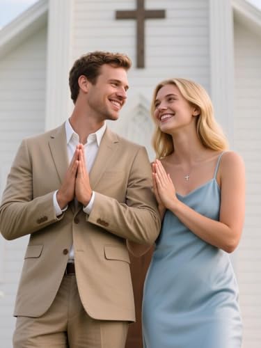 FaithHeart Stainless Steel Small Silver Cross Necklace for Women with Message Card - Non Tarnish Dainty Christian Faith Pendant Necklaces Gifts for Mom Wife, Birthday Jewelry Gift for Her3